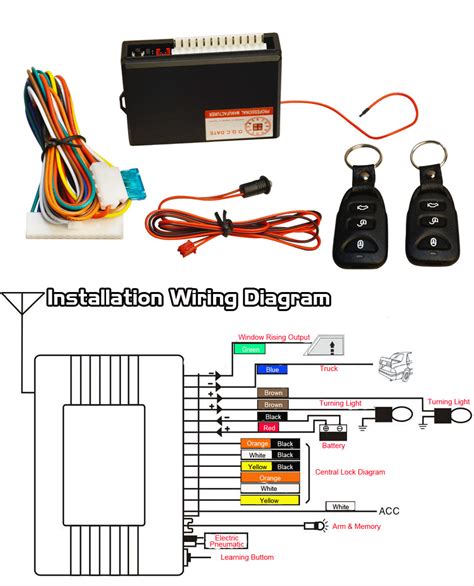 Universal Central Keyless Entry Wiring Diagram